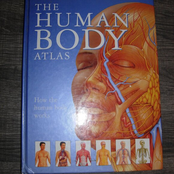 The Human Body Atlas Coffee Table Book - Picture 1 of 3